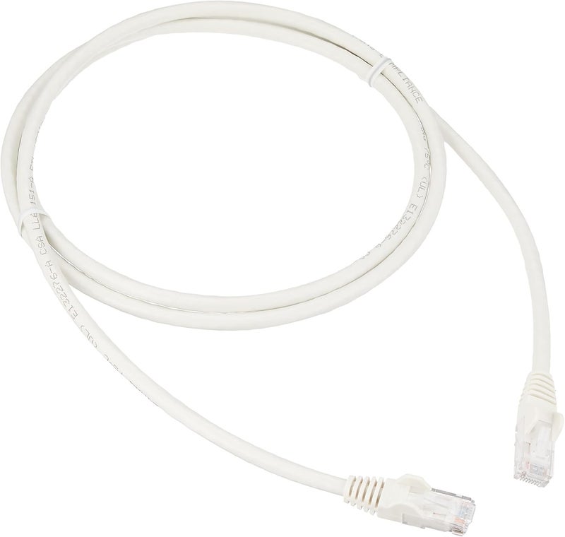 ستار تك .com 1.5m كابل إيثرنت CAT6 - أبيض - سلك جيجابت CAT6 - 650MHz 100W PoE RJ45 UTP كابل شبكة/توصيلة بدون عقبات مع تخفيف الإجهاد - تم اختباره بواسطة Fluke / الأسلاك معتمدة من UL/TIA (N6PATC150CMWH) - Image 2