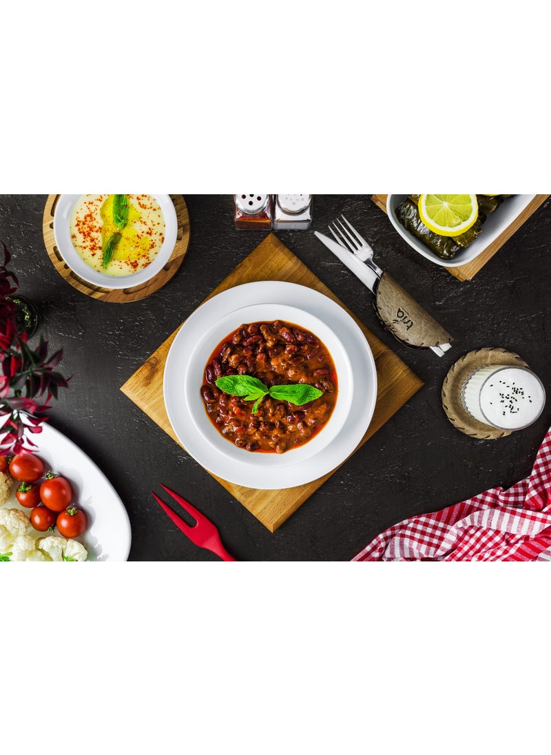 tria - Unbreakable Classic Deep Plate 6 Pieces 19 cm TR431 - Image 1
