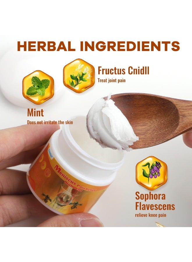 Sumifun 2 Bottles Bee Venom Cream, Propolis Cream Joint Cream, Suitable For Neck, Knee, Shoulder, Waist, Leg 20g*2 - Image 4