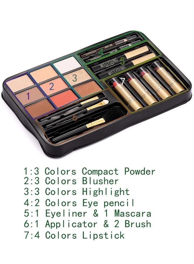 Missyoung MISS YOUNG Professional Makeup Kit Gift Set - Image 4