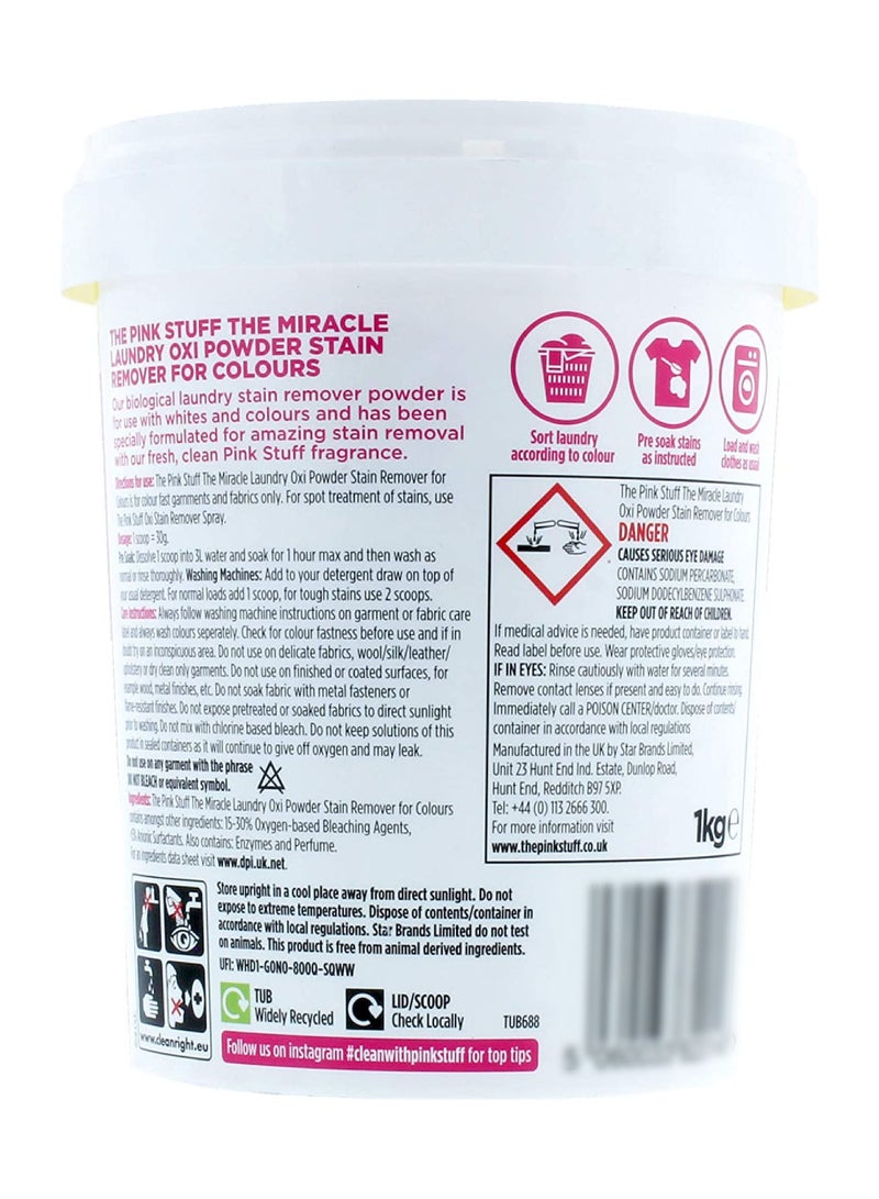THE PINK STUFF Miracle Cleaner Laundry The Pink Stuff Powder For Colour Clothes - Image 4
