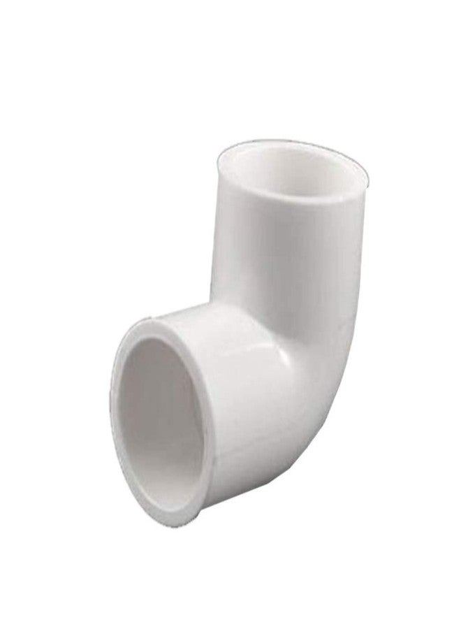 كوع أنبوب UPVC من برينس، نصف بوصة (عبوة من 14 قطعة، أبيض)