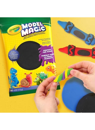Model Magic Modeling Compound, Black, 113g (4 oz) – Air-Dry Clay for Kids Arts & Crafts - view 3
