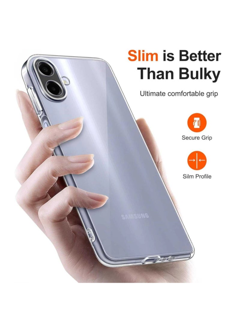 My Choice For Samsung Galaxy A07 Shock Proof Case Cover - Ultra Clear, Durable & Accurate Cut-outs - Scratch, Dust & Smudge Protection - Clear Silicon Back Cover for Samsung Galaxy A07 - Image 3