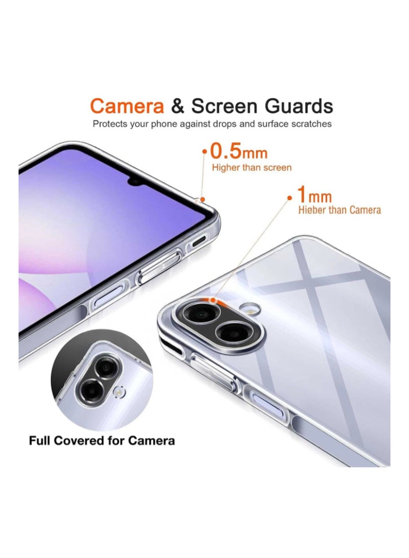 My Choice For Samsung Galaxy A07 Shock Proof Case Cover - Ultra Clear, Durable & Accurate Cut-outs - Scratch, Dust & Smudge Protection - Clear Silicon Back Cover for Samsung Galaxy A07 - Image 4