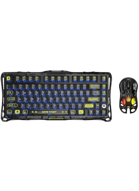 Mercury K1 Lite Mechanical Gaming Keyboard with Mercury M2 Wireless Gaming
