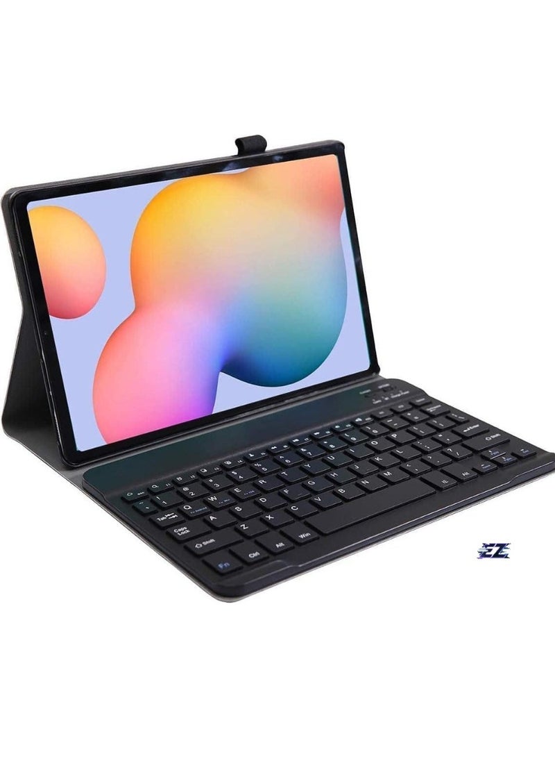 ELTRAZONE - New Case Compatible for Galaxy Tab S6 Lite 2020 – Detachable Wireless Keyboard, PU Leather Keyboard Stand, Full Protection for Samsung Galaxy Tab S6 Lite, Slim & Lightweight, Ideal for Work & Play - Image 1