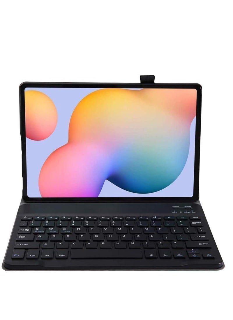 ELTRAZONE - New Case Compatible for Galaxy Tab S6 Lite 2020 – Detachable Wireless Keyboard, PU Leather Keyboard Stand, Full Protection for Samsung Galaxy Tab S6 Lite, Slim & Lightweight, Ideal for Work & Play - Image 1
