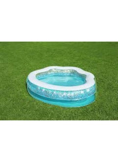 EGL BESTWAY POOL SPARKLE SHELL KIDDIE POOL 59" X 50" X 17"/1.50M X 1.27M X 43CM
