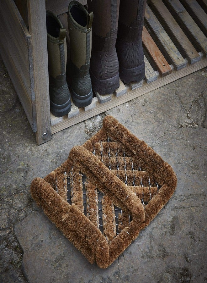 Kempf Boot Scraper Shoe Cleaner, Heavy Duty, Stiff Bristles for Mud & Dirt Removal, 12" x 13" - Image 3