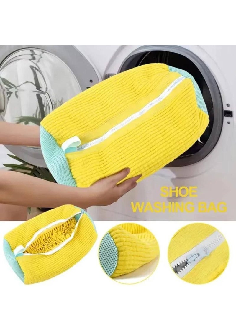 حقيبة غسيل الأحذية المخصصة للغسالة. تحافظ على حذائك نظيفًا وتحميه من التلف أثناء الغسيل - Image 5