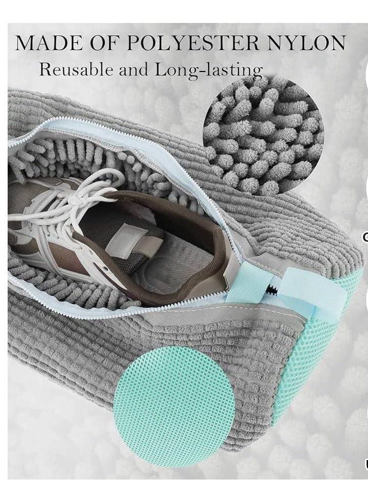 حقيبة غسيل الأحذية المخصصة للغسالة. تحافظ على حذائك نظيفًا وتحميه من التلف أثناء الغسيل - Image 4