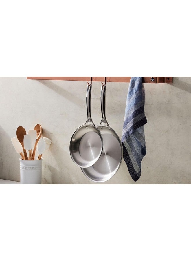 Le Creuset Le Creuset Silicone Craft Series Utensil Set with Stoneware Crock, 5 pc., White  - Image 3
