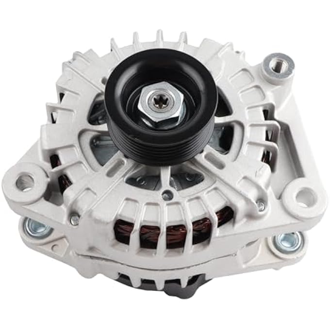 MISIOEK Alternator 12V 180A CW 6-Groove Pulley Compatible with 2019-2020 Kia Sorento 3.3L, 2019-2021 Sedona, 2017-2020 Cadenza, Replace 21366N 37300-3L050 - Image 3