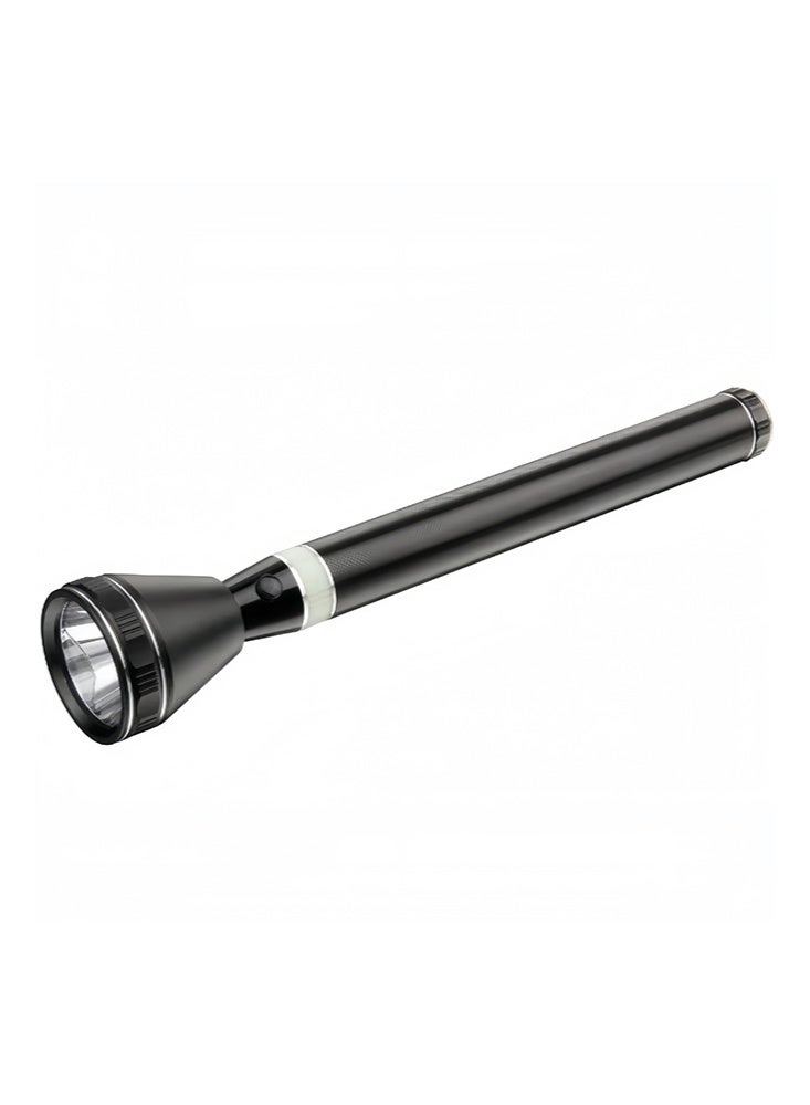 Rechargeable 3-in-1 LED Flashlight with CREE LED and Aluminum Body for Outdoor Emergency Use - Black - Image 1