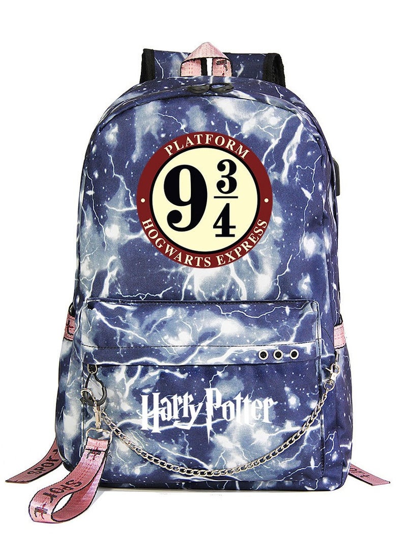 هاري بوتر حقيبة ظهر مطبوعة بالرسوم المتحركة