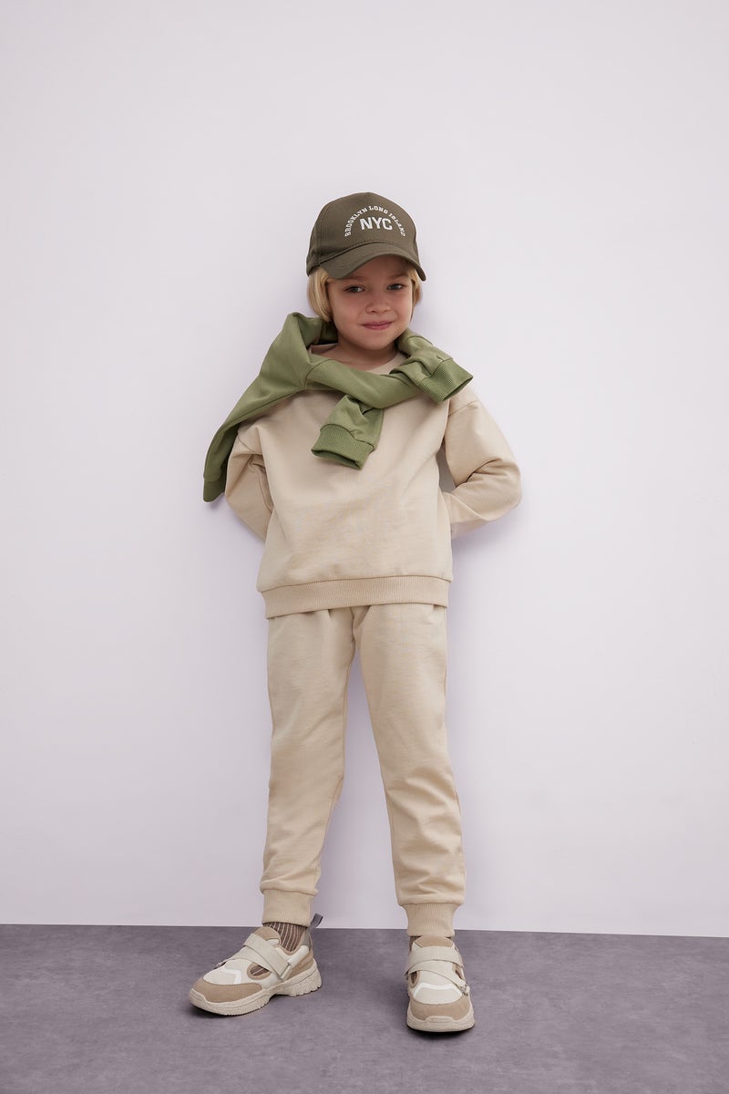 ديفاكتو بنطلون سويت بانتس بيبي اولادي قصة عادية - قطعتين - Image 3