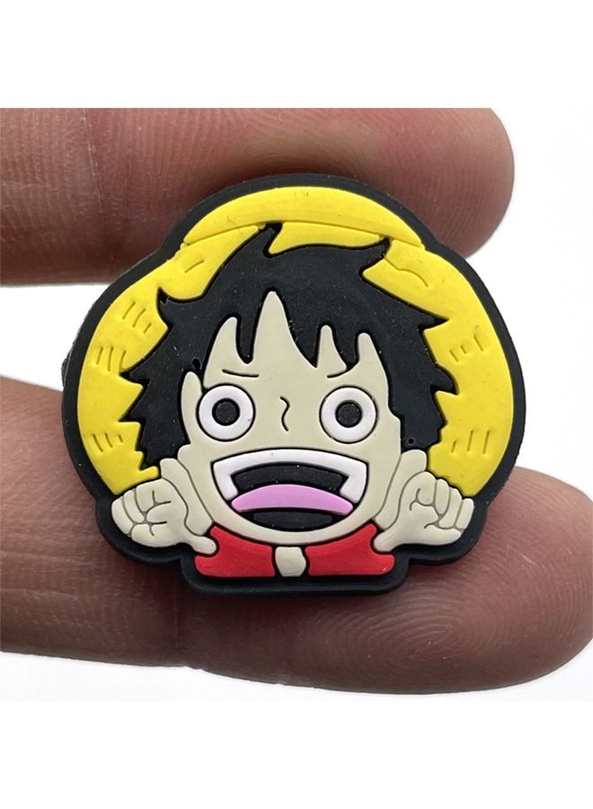 12-Piece Crocs Shoe Decoration Charms, Anime Series Charms Shoe Charm for Crocs Hole Hole Shoe, for Kids Boys Girls Men Women Party Favor - Image 5