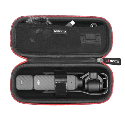 RLSOCO Hard Case for DJI Osmo Pocket 4Osmo Pocket 3 Creator Combo Compact Design with YKK Zipper Scratch Protection Case Only - Image 1