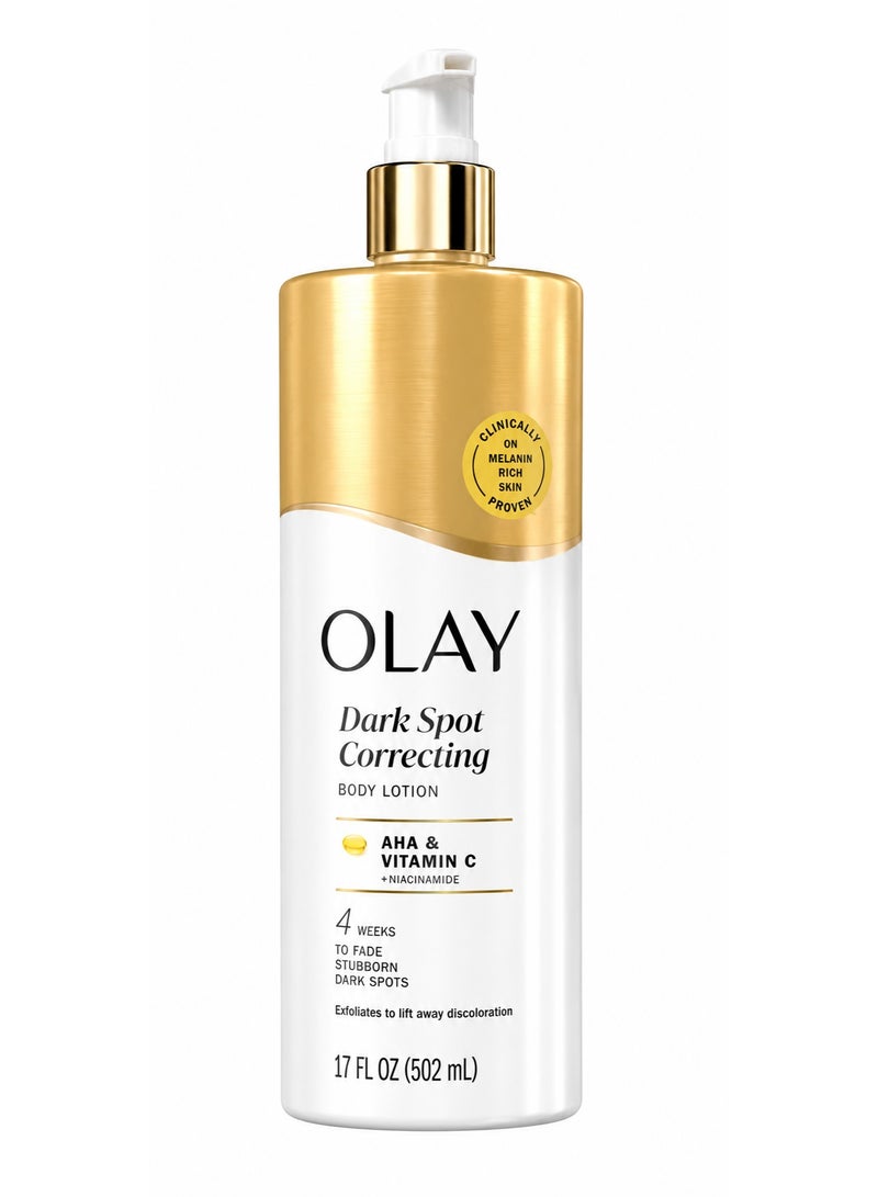 Olay Dark Spot Correcting Body Lotion with Vitamin C & Niacinamide, 502ml - Image 1