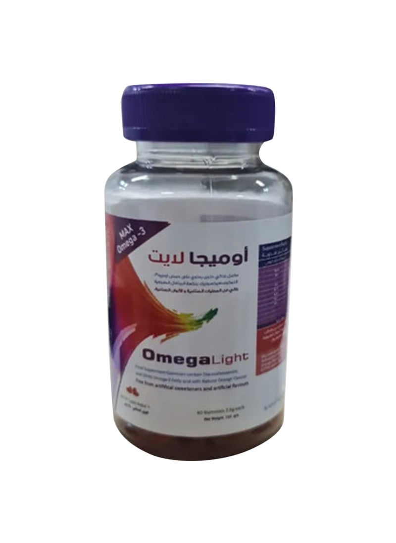 Noor AlQmar Omega Light To Support General Health - 60 Gummies  - Image 3
