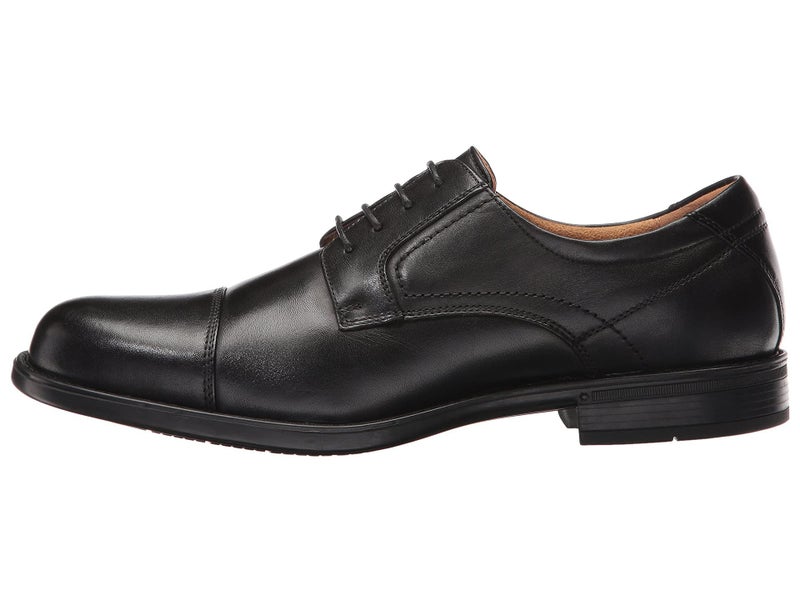 Florsheim حذاء فلورشايم للرجال من نوع ميدفيلد كاب تو أكسفورد، أسود، 10.5 عريض أمريكي - Image 5