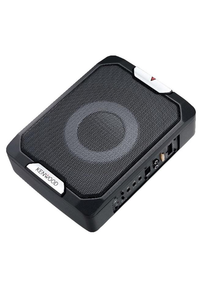 KENWOOD KSC-PSW88 8″ 700w Underseat Active Subwoofer Rear Deck Mounted Rectangular Car Speaker  (700 W) - Image 1