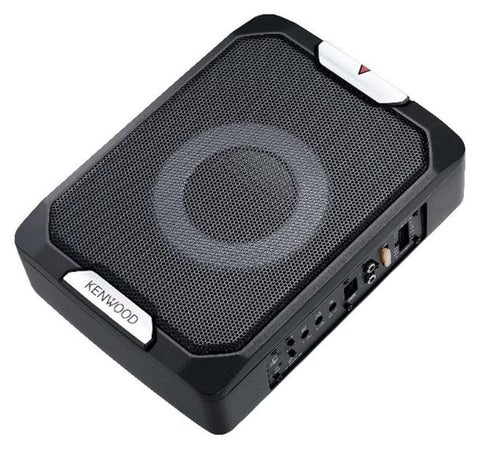 KSC-PSW88 8″ 700w Underseat Active Subwoofer Rear Deck Mounted Rectangular Car Speaker  (700 W)