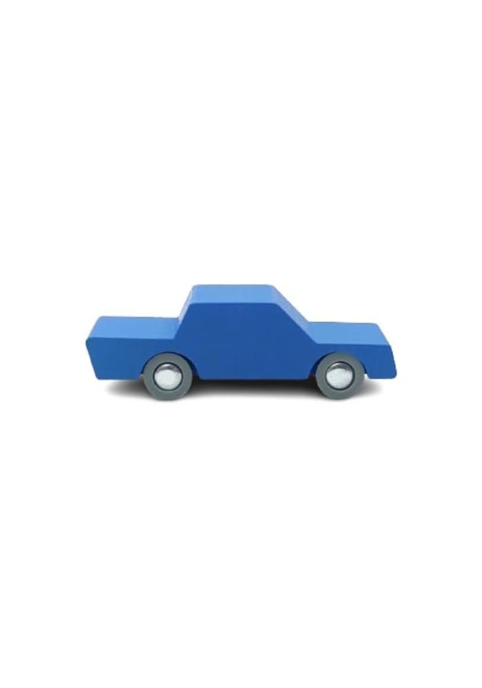 Waytoplay Toys Wooden Car - Blue - Back and Forth - Image 1