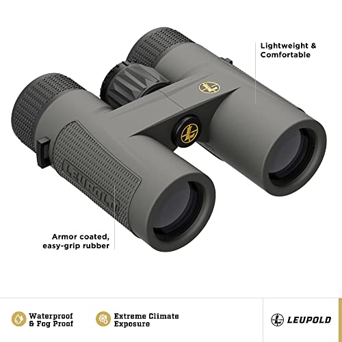 Leupold BX-4 Pro Guide HD Binoculars, 10x32mm, Shadow Gray (172660) - Image 3