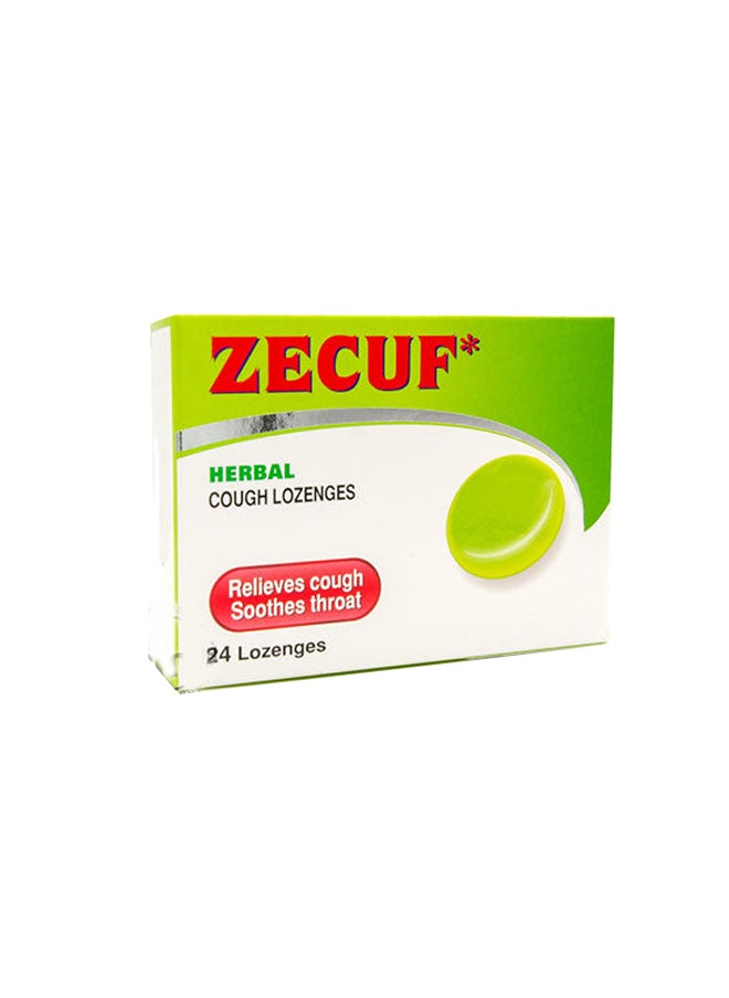 Zecuf - Lozenges Herbal Sore Throat & Cough 24'S - Image 1