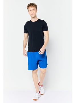 Reebok Men 7 Inseam Speed 3,0 Sportswear Fit Training Short, Blue  - Image 3