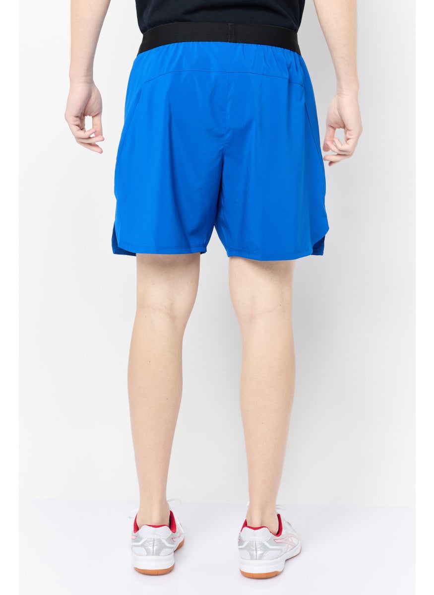 Reebok Men 7 Inseam Speed 3,0 Sportswear Fit Training Short, Blue  - Image 4