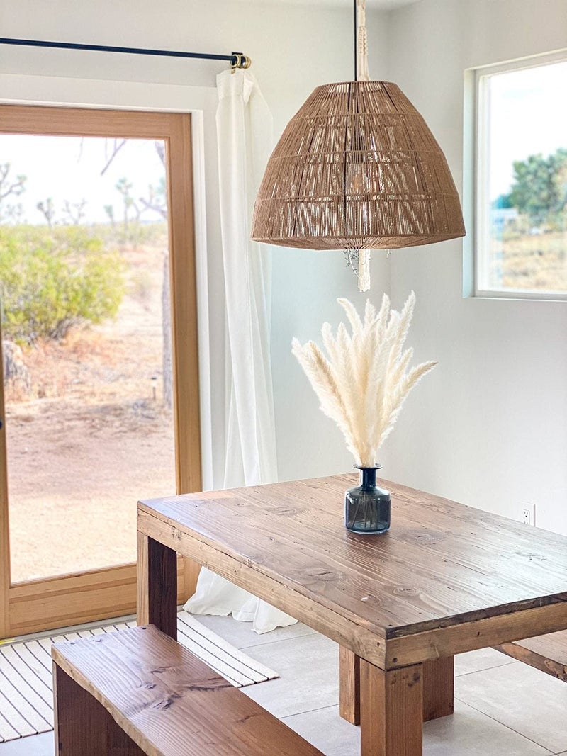 Comtelek 30 Pcs White Pampas Grass ,17 inch/45 cm Natural Dried Pampas Grass Branches Decor for Home Kitchen Garden Party Photographing Flower Arrangement Vase Decor（White - Image 3