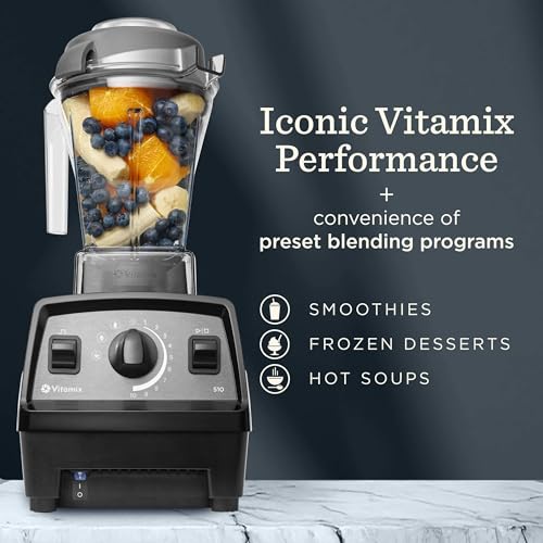 Vitamix Propel Series 510 Blender with Three Blending Programs, Professional-Grade Blender for Smoothies and More, Stainless-Steel Blades, Self-Cleaning Kitchen Appliance, 48 Oz Container, Red - Image 3