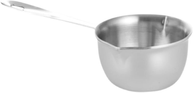 Stable base VOSAREA 304 Stainless Steel Oil Heating Pot Butter Chocolate Melting Bowl Compact Design for Baking and Cooking Easy Pour Spout for Home and Camping Use Fast & slow shipment compatible Market demand focused build Cross product combo compatible All condition fit Licensed warehouse stored goods Easy store & transit build Sufficient order stock Fine detail Size-sorted warehouse storage Protective coating Temp & permanent project compatible Land transit & shipment compatible General compatible design Hardness boosted processed substance Small apartment fit Fast warehouse picking Connectable modular Low maintenance Mountain region eligible ship Long term storage compatible Multi-use upgraded craftsmanship Transit damage prevent build Simple upgraded construction Longevity upgraded craftsmanship - Image 1