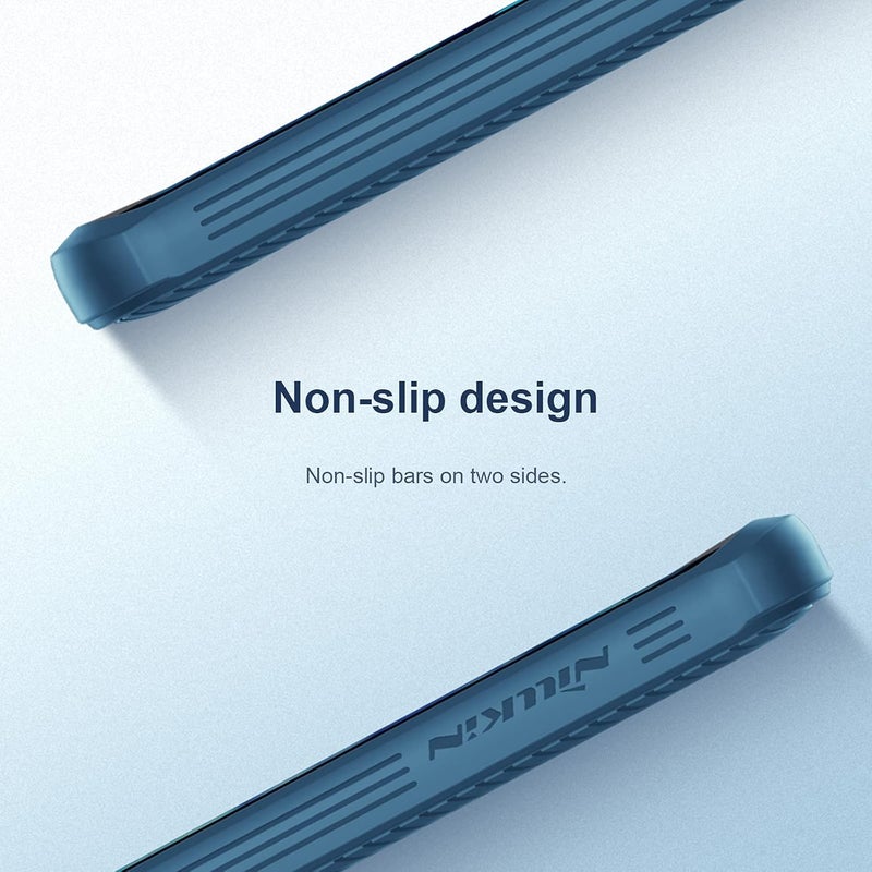 Nillkin Galaxy S21 Ultra Case Camshield Case With Slide Camera Cover, Slim Protective Case For Samsung Galaxy S21 Ultra 6.8 Inch, Blue - Image 5