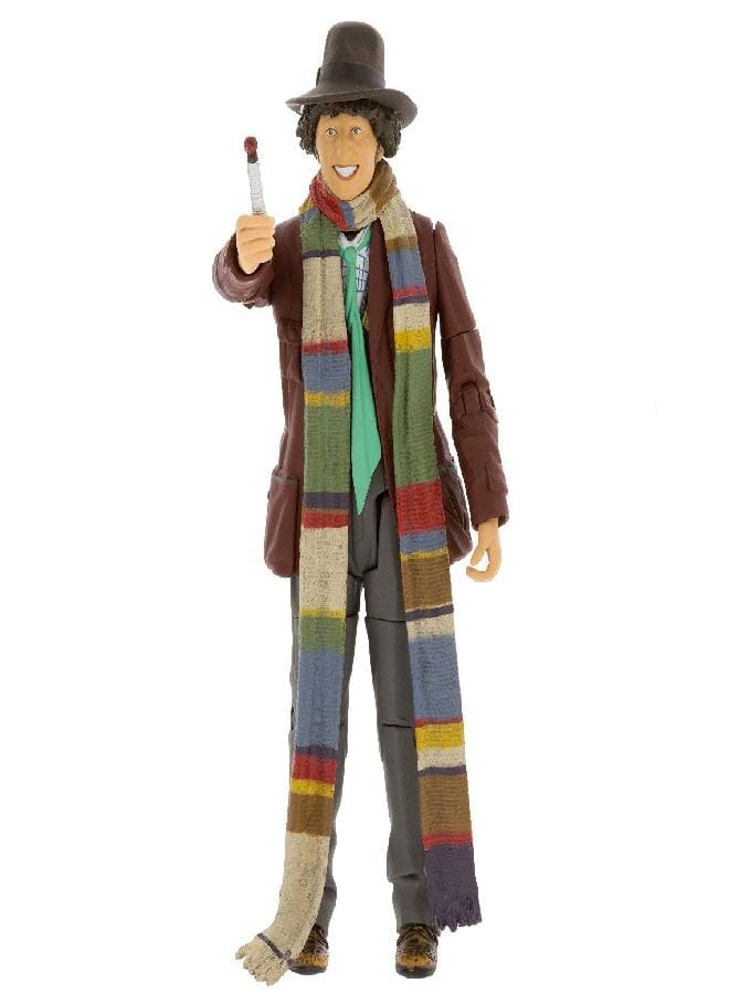 Doctor Who 4th Doctor - Tom Baker Fourth Doctor Action Figure - 5" - Image 4