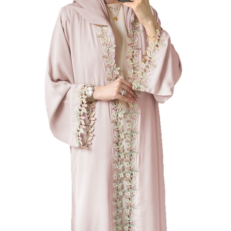 Elegant Embroidered Long Dress - Image 5