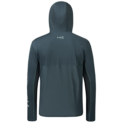 BASSDASH UPF 50 Mens UV Sun Protection Long Sleeve Performance Fishing Hoodie Hooded Shirts - Image 3