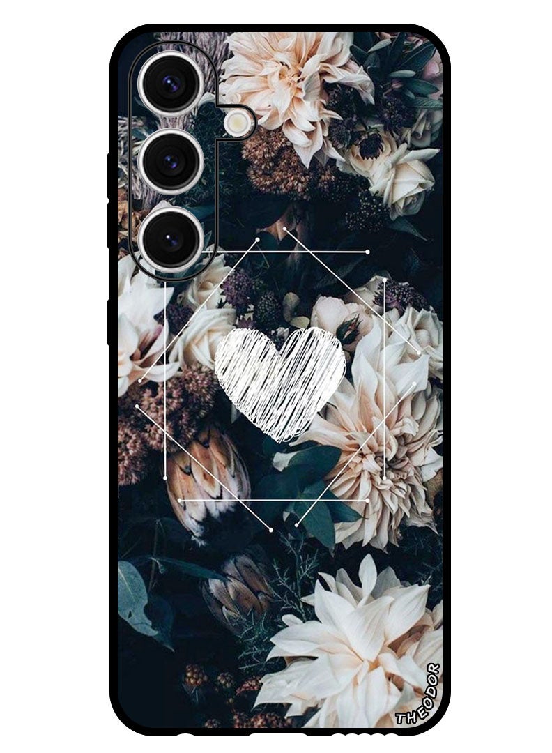 Theodor Protective Case Anti Scratch Shock Proof Bumper Cover For Samsung Galaxy S24 Plus Heart In Center - Image 1