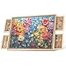 BuilderButler 2000 Pieces Rotating Puzzle Board with 4 Drawers4016x285 Portable Wooden Jigsaw Puzzle Table with Lazy Susan Spinning Cover for Adults - Image 2