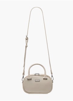 MISSY Women Textured Tote Bag with Zip Closure and Adjustable Strap  - Image 2
