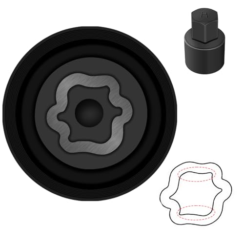 JEUCLEL HWheel Locking Nut Key Compatible with Toyota Models Lexus Tacoma Wheel Lock Nut Socket Adapter AntiTheft Lug Removal Tool Socket Remover Hand Repair Tool - Image 1