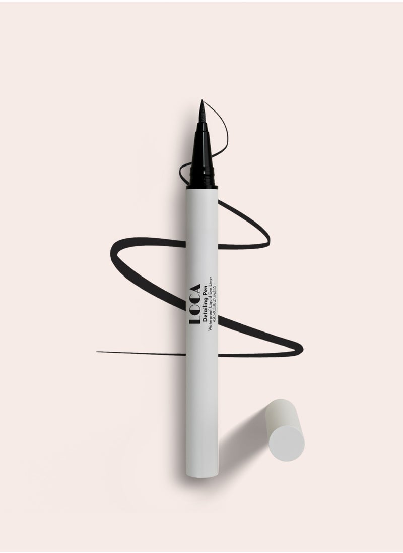 loca Detailing Pen - Waterproof Liquid Eye Liner Blackest Black 01  - Image 1