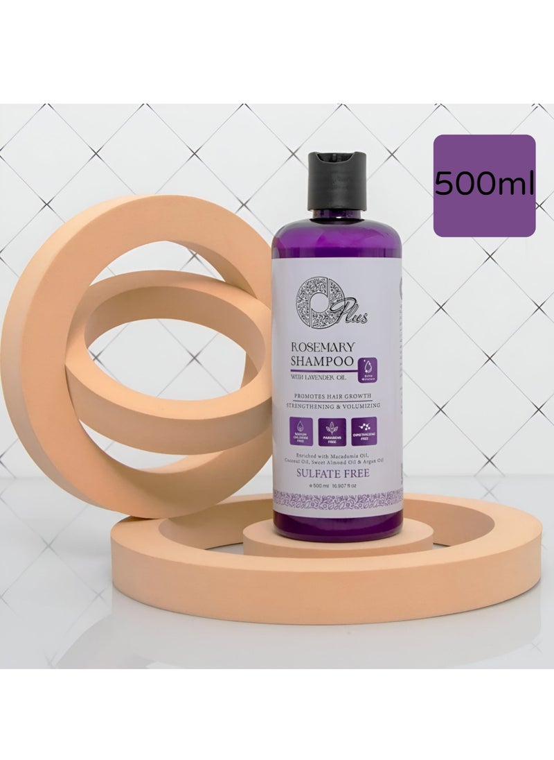 Oplus - OPlus Lavender & Rosemary Hair Care Set – Conditioner, Shampoo, Serum & Mask – 4-Piece Set for Growth, Strength, and Volume - Image 1