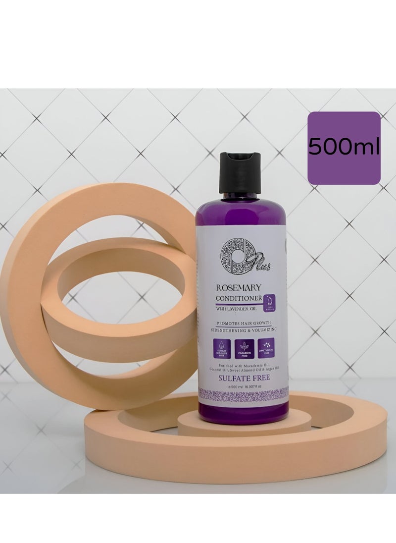 Oplus - OPlus Lavender & Rosemary Hair Care Set – Conditioner, Shampoo, Serum & Mask – 4-Piece Set for Growth, Strength, and Volume - Image 1