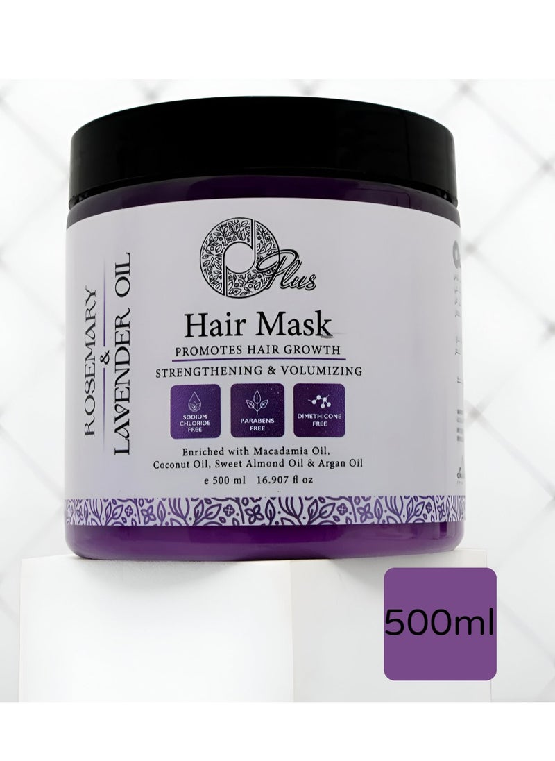 Oplus - OPlus Lavender & Rosemary Hair Care Set – Conditioner, Shampoo, Serum & Mask – 4-Piece Set for Growth, Strength, and Volume - Image 1