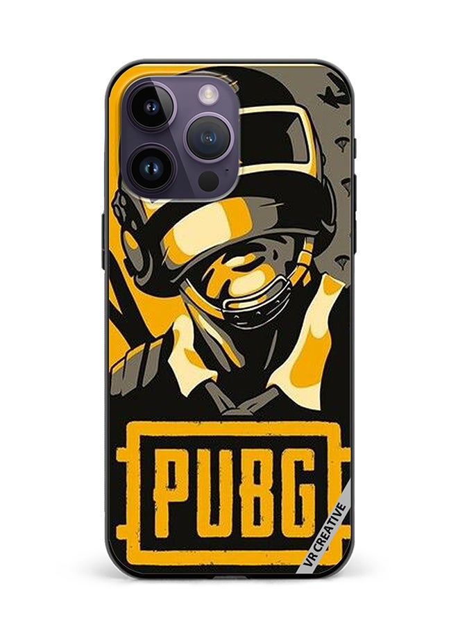 VR CREATIVE Protective Case Cover For Apple iPhone 15 Pro Max Pubg Design Multicolour - Image 1