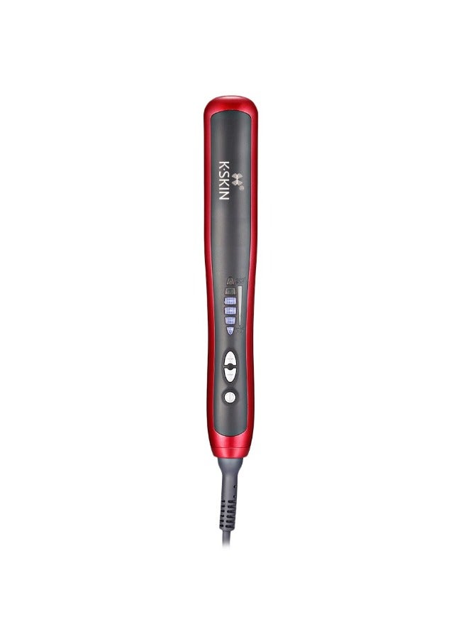 K.SKIN KD388 Hair Straight Comb PTC Fast Heater,Red - Image 1